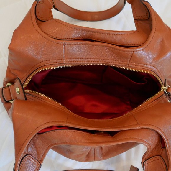 Coach Tan Leather Handbag - Picture 4 of 10